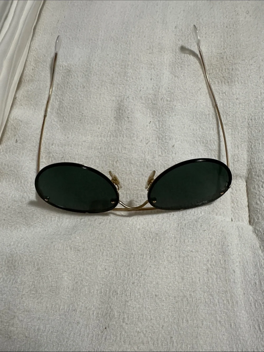 Ray-Ban Black and Gold Round & Wrap Sunglasses Duo